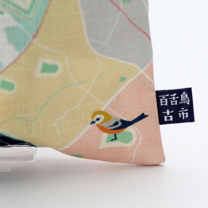【和まっぷ】地図柄旅雑貨 御朱印帳袋/大阪(百舌鳥･古市