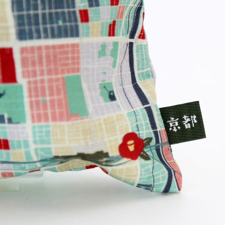 【和まっぷ】地図柄旅雑貨 御朱印帳袋/京都