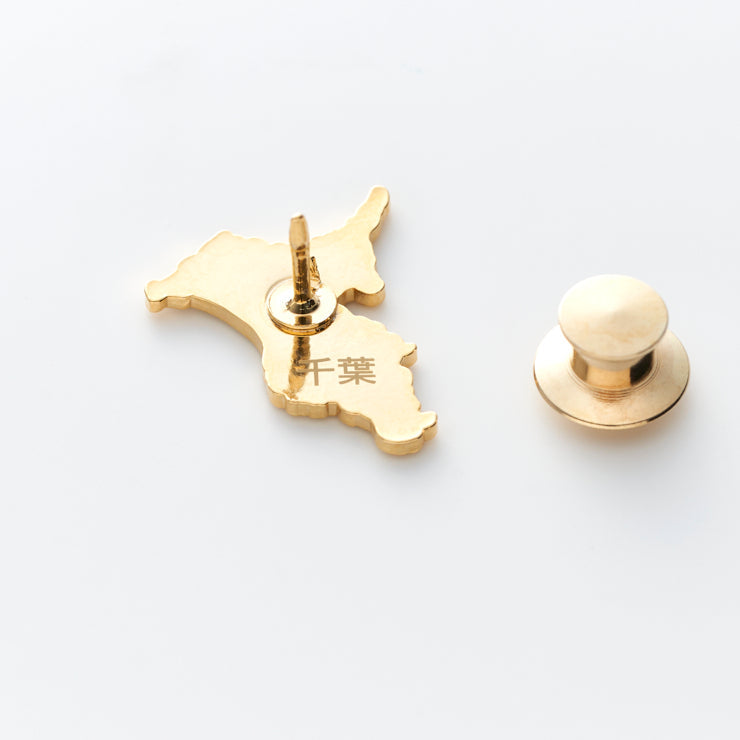 街まち 47palette カラーピンズ/12千葉県｜地図グッズ｜Map