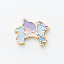 画像をギャラリービューアに読み込む, 街まち 47palette カラーピンズ/14神奈川県
