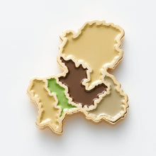 画像をギャラリービューアに読み込む, 街まち 47palette カラーピンズ/21岐阜県
