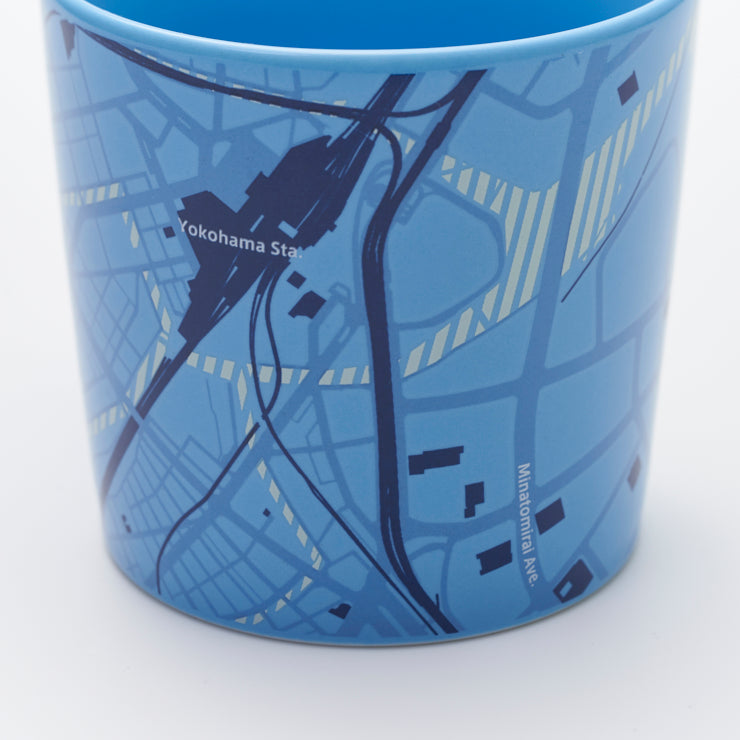 街まち】マグカップ/横浜|地図グッズ|Map Design GALLERY 街まち】マグカップ/横浜|地図グッズ|Map Design GALLERY