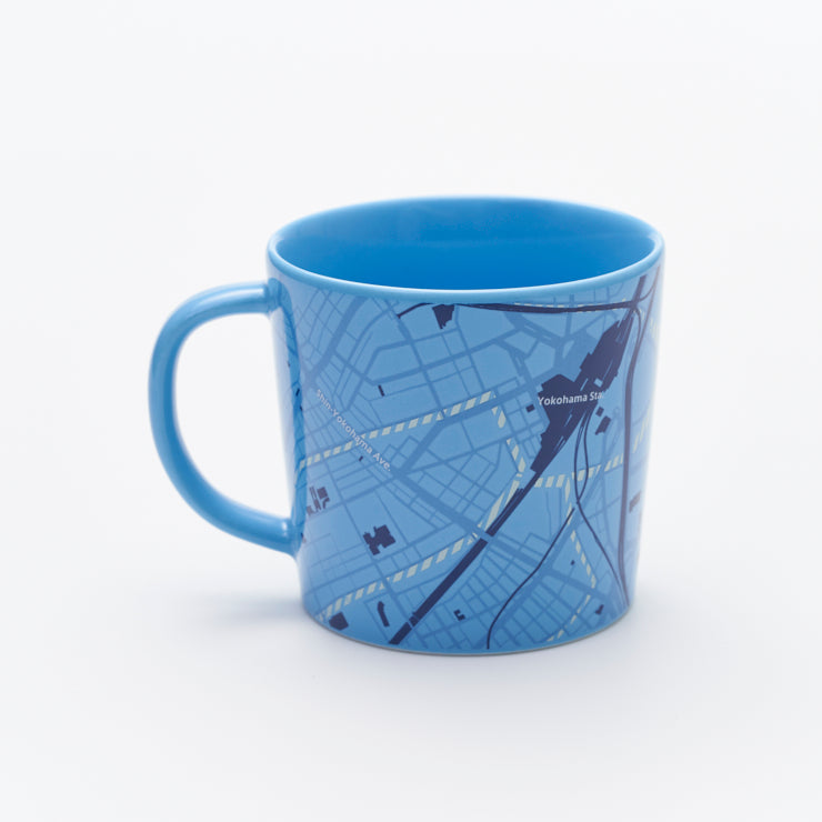 街まち】マグカップ/横浜|地図グッズ|Map Design GALLERY 街まち】マグカップ/横浜|地図グッズ|Map Design GALLERY