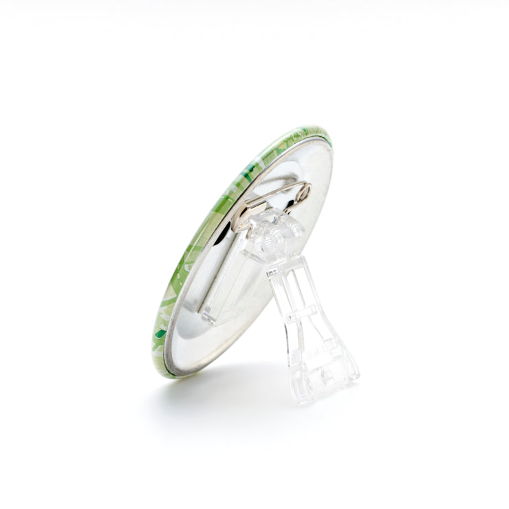 街まち】缶バッジチャーム(スタンド付き）/レトロ 尾道｜地図