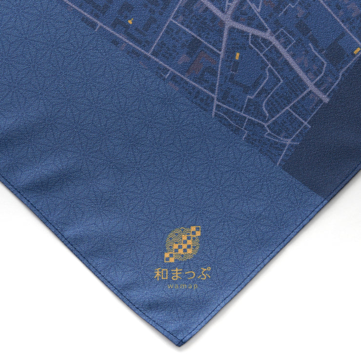 和まっぷ】風呂敷/仙台｜地図グッズ｜Map Design GALLERY