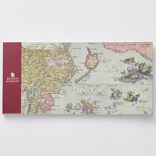 画像をギャラリービューアに読み込む, 一筆箋/日本地図の変遷 オルテリウス「東インド図」
