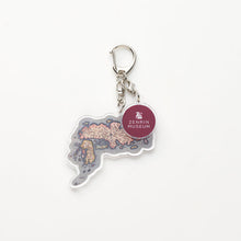 画像をギャラリービューアに読み込む, アクリルキーホルダー/日本地図の変遷 オルテリウス/ティシェイラ「日本図」
