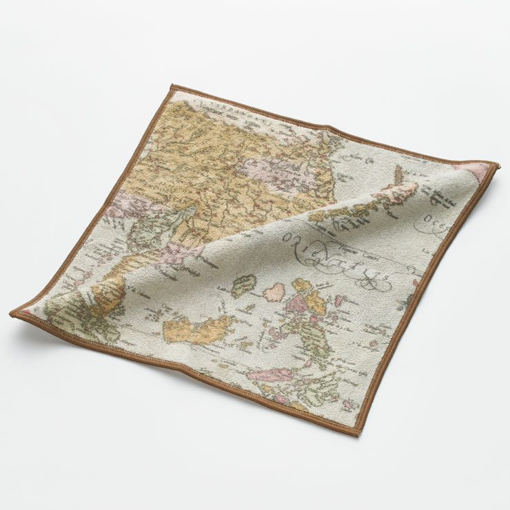 タオルハンカチ/日本地図の変遷 オルテリウス「東インド図」