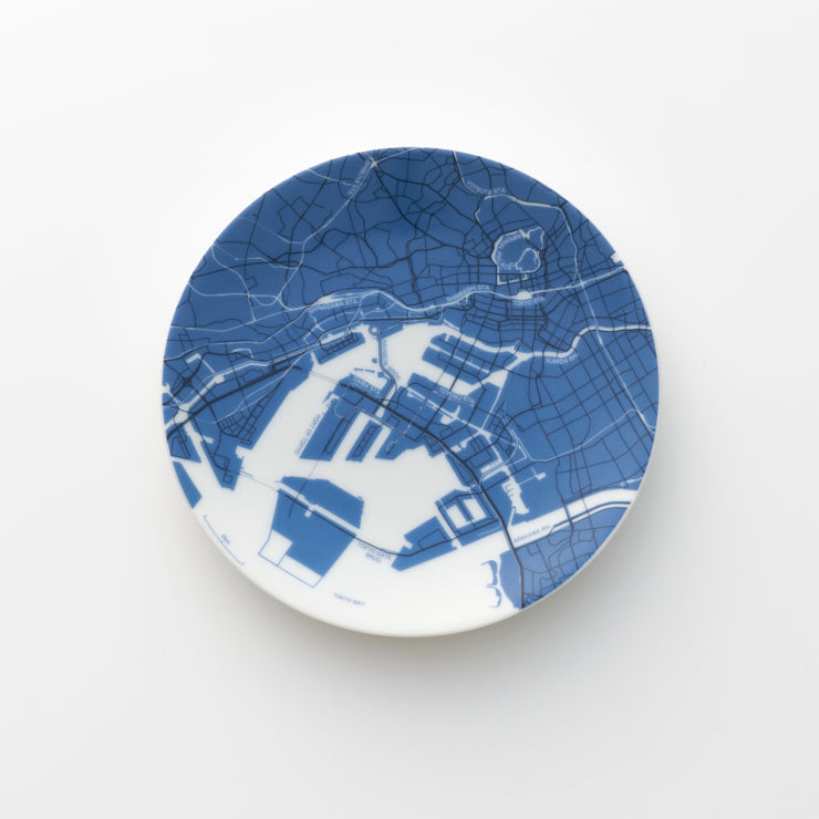 ［セット価格］【街まち】食器3点セット/地形　東京