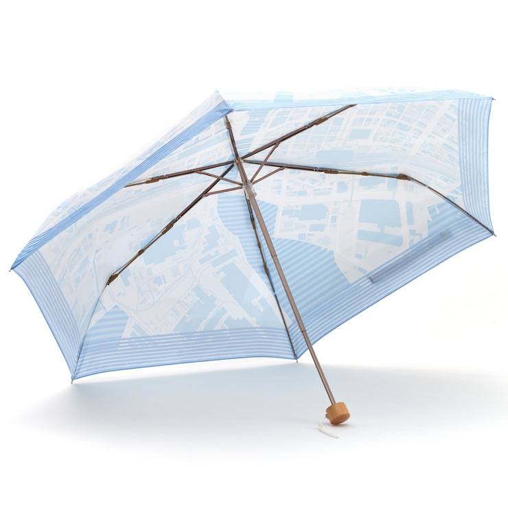 【街まち】折りたたみ傘/小倉